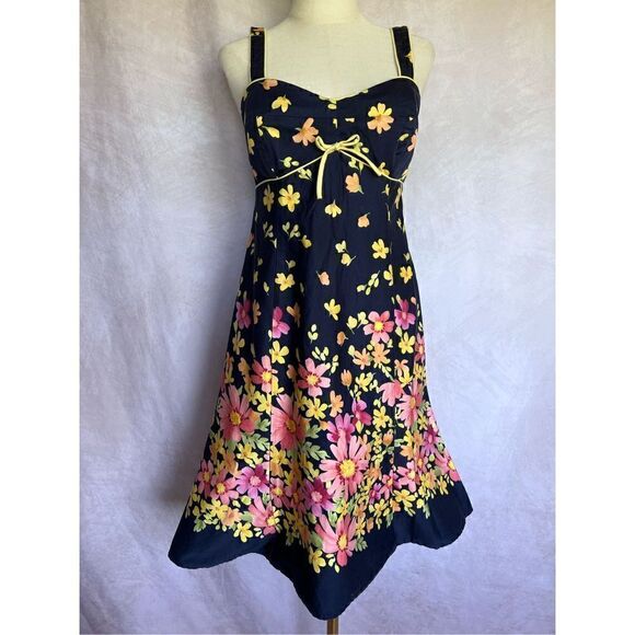 Y2K Style Floral Dress - Picture 1 of 5